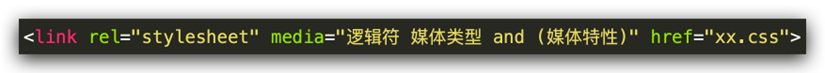 媒体查询外部CSS写法