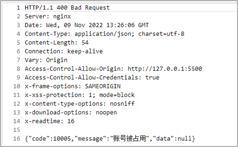 HTTP响应报文结构示意图